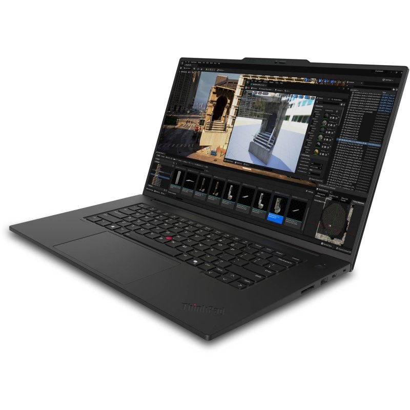 Lenovo ThinkPad P1 Gen 7 Workstation Laptop - Intel Ultra 7 165H, NVIDIA RTX 3000 Ada, 32GB RAM, 2TB NVMe SSD, 16" 2.8K (2560 x 1600) IPS, Anti - Glare, 500 Nits, 5MP RGB+IR Camera, Windows 11 Pro‎Lenovo