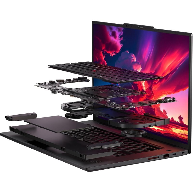 Lenovo ThinkPad P1 Gen 7 Workstation Laptop - Intel Ultra 7 165H, NVIDIA RTX 3000 Ada, 32GB RAM, 2TB NVMe SSD, 16" 2.8K (2560 x 1600) IPS, Anti - Glare, 500 Nits, 5MP RGB+IR Camera, Windows 11 Pro‎Lenovo