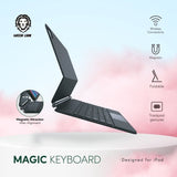 Magic Keyboard (Arabic/English) 500mAh by Green Lion Compatible with iPad 10.9/10th Gen. 2022, Foldable & Portable, High Sensitivity Touchpad, Backlight with Brightness Adjustable‎Green Lion