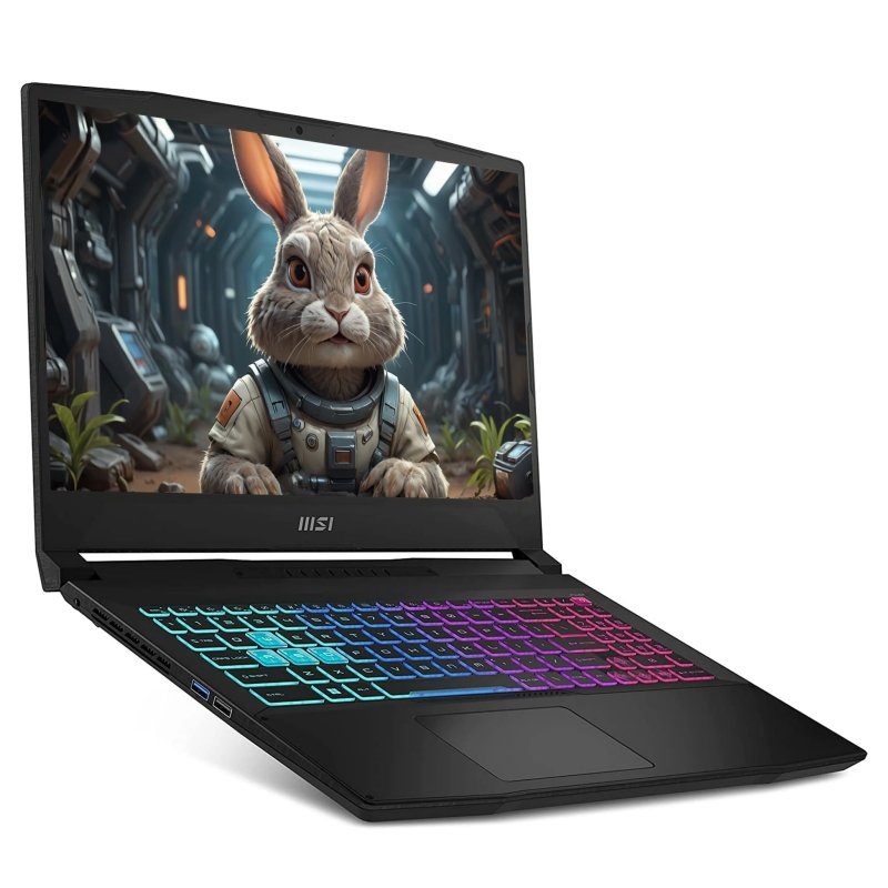 MSI Katana 15 Gaming Laptop, AMD Ryzen 9 8945HS, 64 GB DDR5 RAM, 4 TB PCle SSD, 15.6" FHD (1920x1080), Nvidia G - Force RTX 4070, W11 Home‎MSI