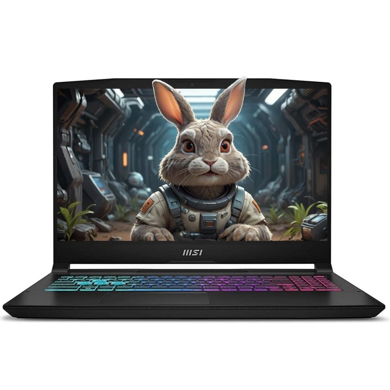 MSI Katana 15 Gaming Laptop, AMD Ryzen 9 8945HS, 64 GB DDR5 RAM, 4 TB PCle SSD, 15.6" FHD (1920x1080), Nvidia G - Force RTX 4070, W11 Home‎MSI